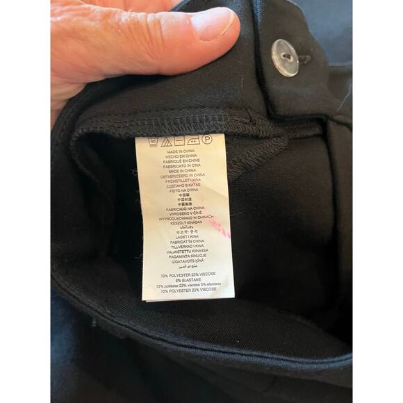 Michael Kors Black Neutral Slacks Work Pants Women 8 Business Casual Academia - Picture 9 of 9